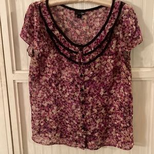 Summer Blouse - Large -Light weight, sheer